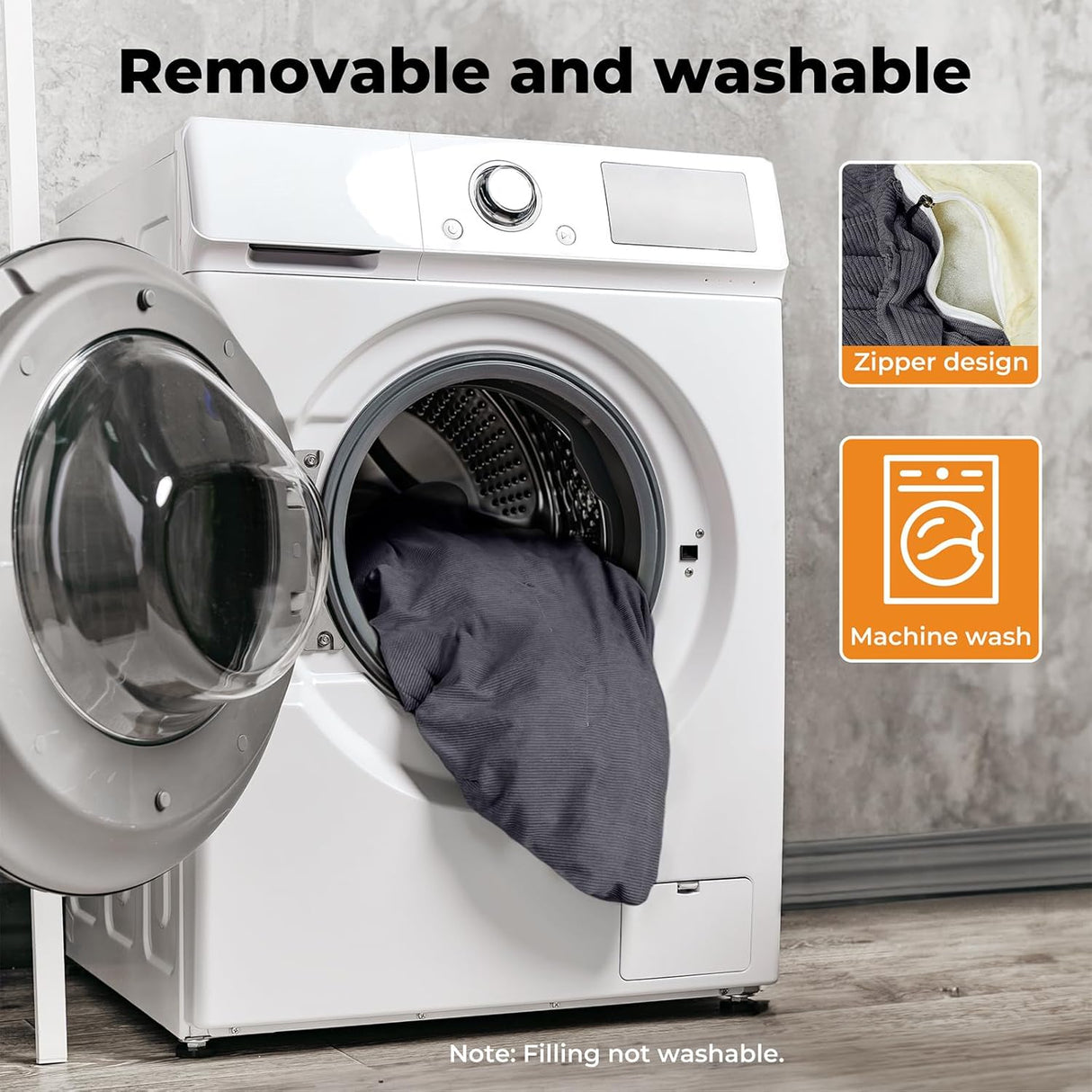 PaWz Pet Sofa Dog Cat Elevated Raised Couch Bed, Durable Soft Couch Chair Kitten Lounge Sofa Bed with Removable Cushion Seat Washable Cover, Luxury Plush Sofa Stool Bed for Dogs Cats with Wooden Frame