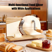 Manual Bread Slicer - Hand-cranked Bread Slicer