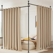 122–305 cm No-Drill Tension Room Divider Rod – 3 Options