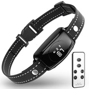 [2025 Upgrade] No Shock Dog Bark Collar with 4 Modes, Dog Training Collar with Remote, IPX7 Waterproof Bark Collar for Most Breed Sizes, Safe No Shock Bark Collar for Garden & Courtyard Use