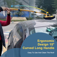 5-Piece Telescopic Chenille Car Wash Brush Kit – 20–41in