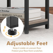 3-Tier Narrow Bedside Tables – Set of 2