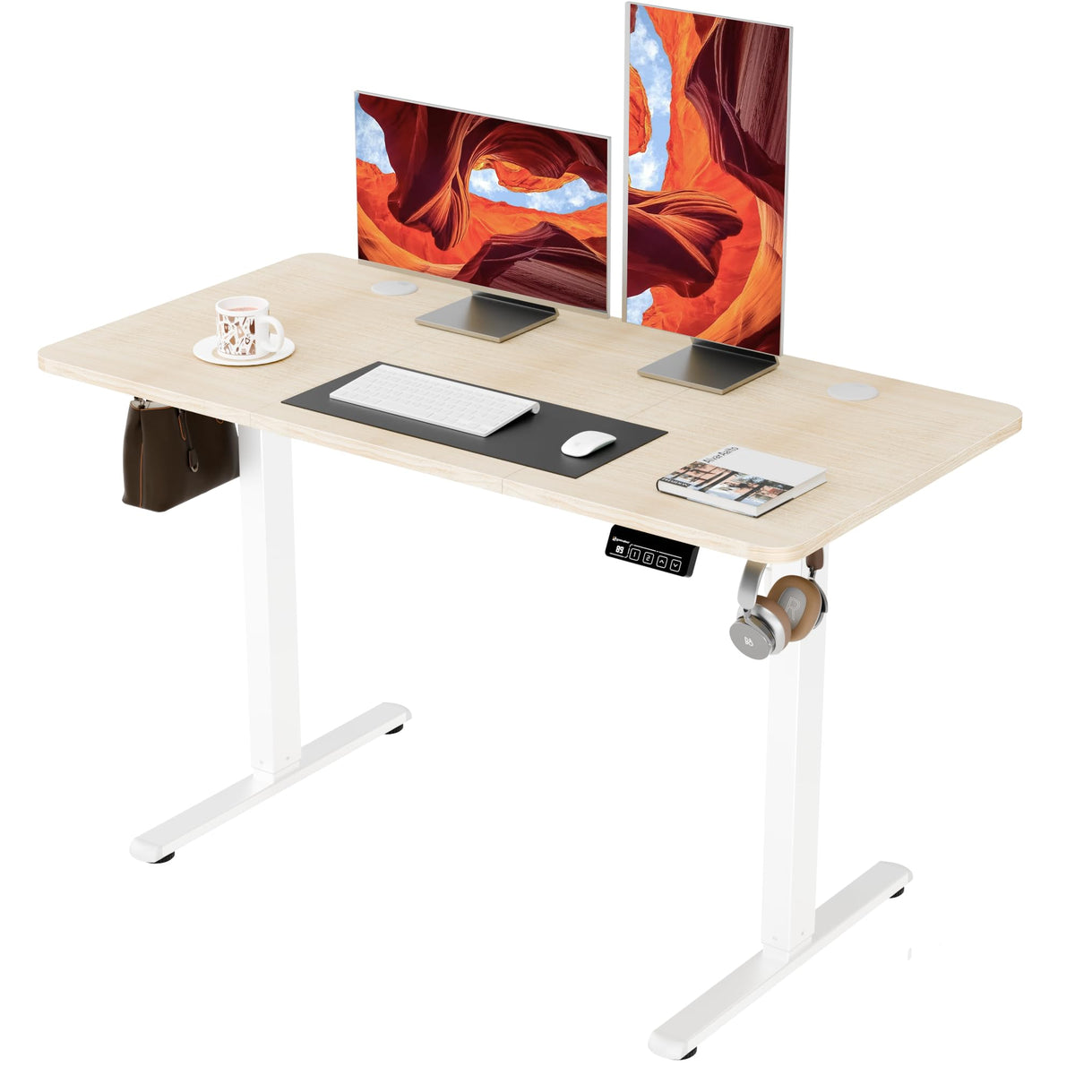 Electric Sit-Stand Desk – 80–170cm Desktop Options