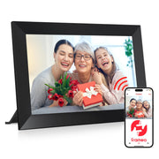 WiFi Digital Picture Frame 32GB Memory 10.1 Inch, 1280x800 HD IPS Touch Screen Photo Frame Electronic, Easy Setup, Share Photos or Videos Anywhere via Free Frameo APP