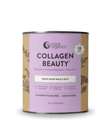 Nutra Organics Collagen Beauty Vanilla 225g | Low Sugar, Non-Dairy, Drink Mix w/Vitamin C | Collagen Powder that Supports Skin Elasticity & Hydration, Healthy Hair, Nails, & Gut Wellbeing (18 Serves)