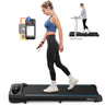 MERACH Walking Pad Treadmill,Under Desk Treadmills for Home & Office,Walking Pad Portable Walk Pad with Max 3.8MPH 40 dB,2 in 1 Quiet Portable Mini Treadmill with Remote Control, APP,LED