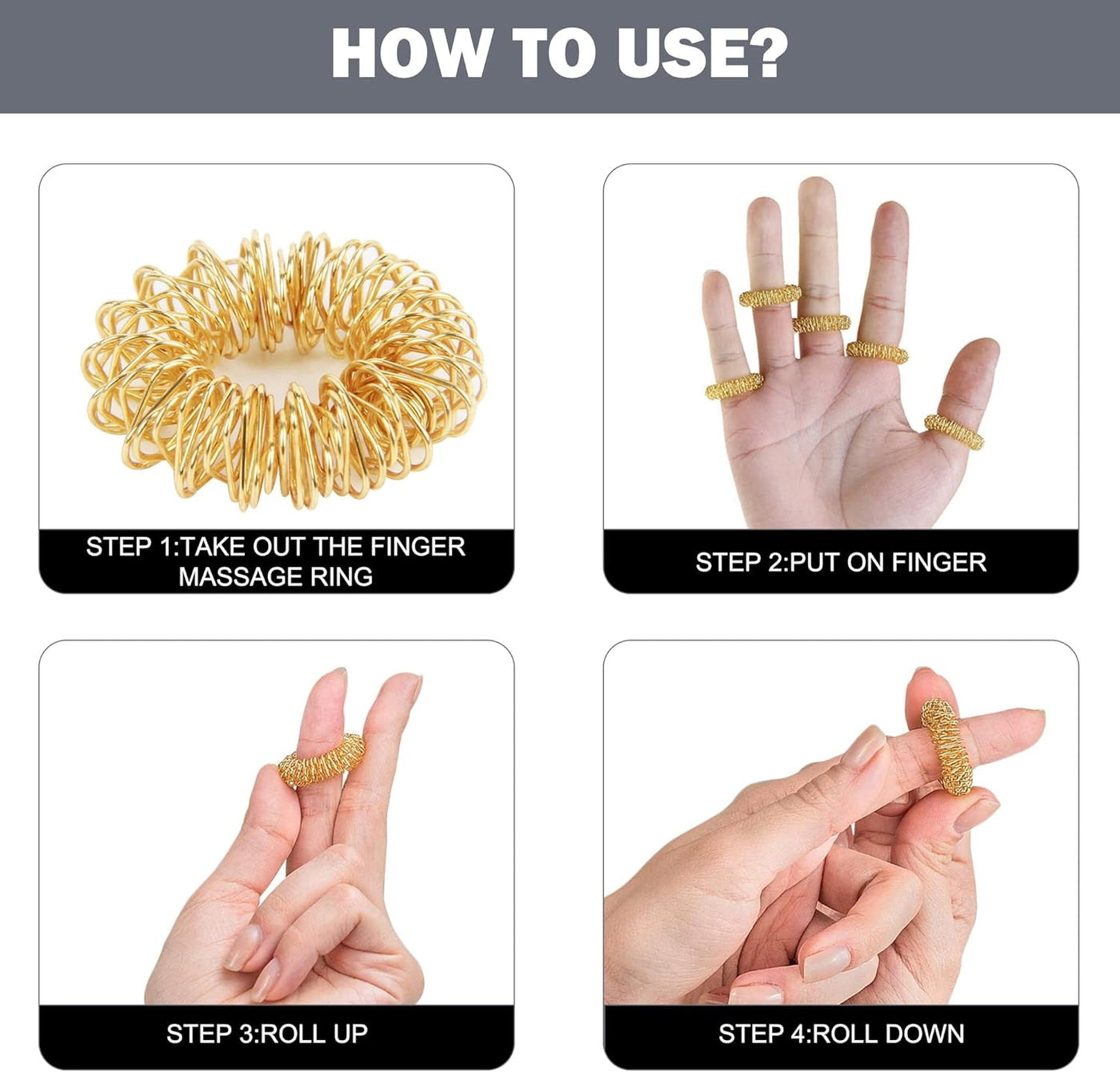 Squeeze Ball Hand Grip Strengthener, Finger Exerciser, Grip Strength Trainer(14PCS)Arthritis Pain Relief Workout Forearm Grip Workout Finger Stretcher Carpal Tunnel, Trigger Finger, and More