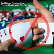 Hand-Cranked 2-Deck Playing-Card Shuffler
