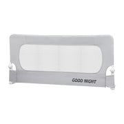Bed Rail Baby Kids Safety Guard Height Adjustable Folding Child Toddler Cot Protect Steel Tube Safe Sleeping (M:180cm x 70cm/83cm)