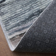 120 × 160 cm Black & Gold Imitation-Cashmere Area Rug