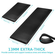 Thick 2-Piece Waterproof Cushioned Kitchen Mat Set