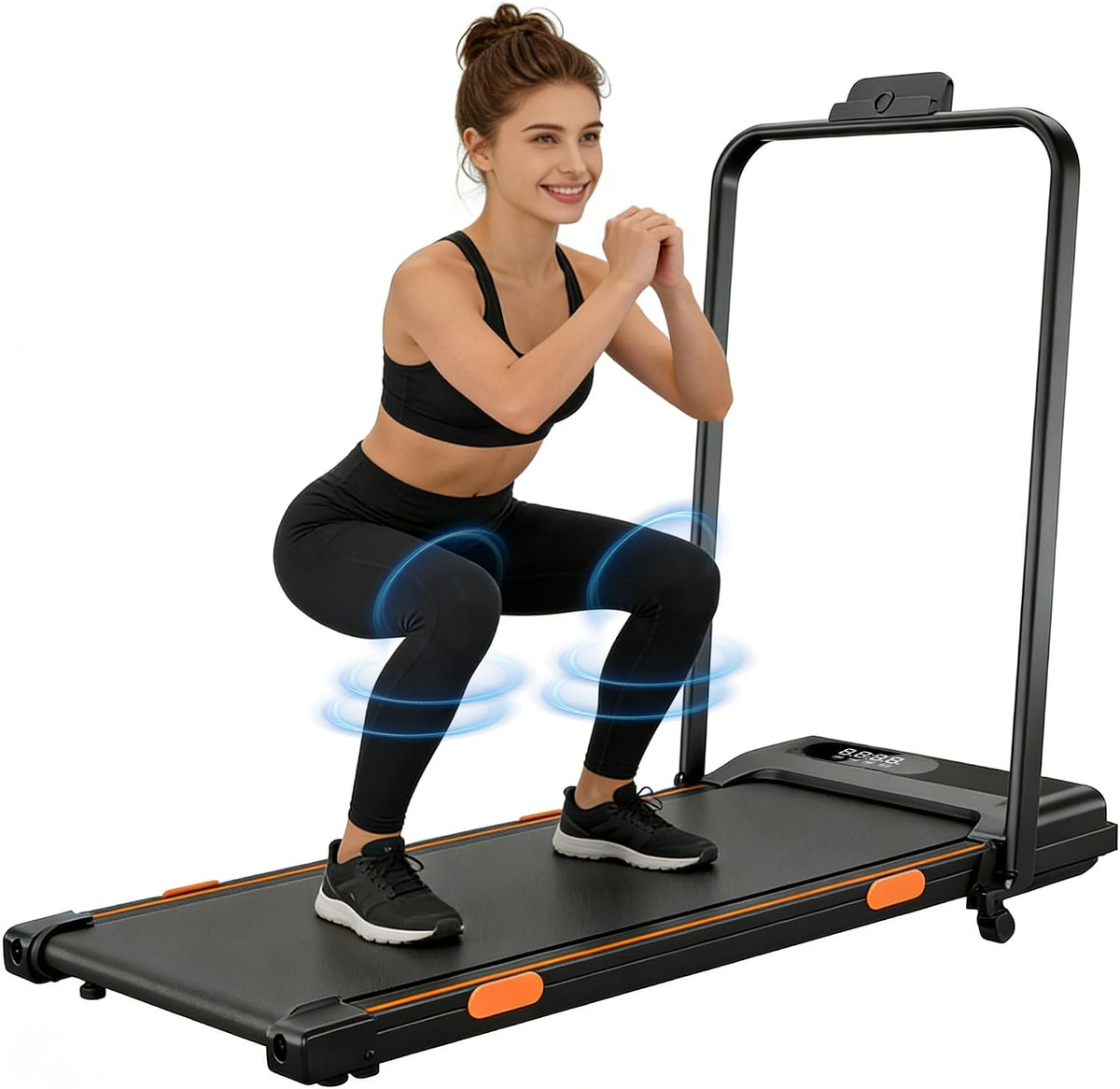 5 in 1 Vibration Walking Pad Treadmill 18% Incline 14km/h Vibrating Machine Plate APP Control Full Size Under Desk Electric Compact Portable Jogging Running Shock Absorption Non-Slip Low Noise