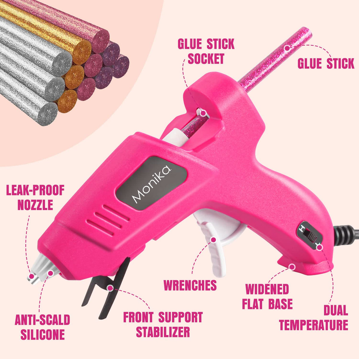 159PCS Pink Tool Kit Portable Household Tool Set Multi-functional Repair Tool for Household Repair Removal Maintenance General Household Hand Tool Kit with Storage Case