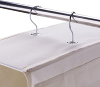 LONGTEAM Hanging Purse Handbag Organizer Homewares Nonwoven 10 Pockets Hanging Closet Storage Bag