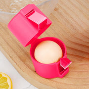 3-Piece Handheld Egg-Opener Set – Yellow, Orange & Pink