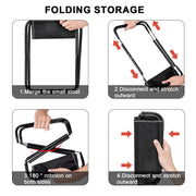 Compact 600D Folding Camping Stool with Carry Bag