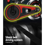 Exercise Bike, Spin Bikes Trainer Stationary Flywheel Home Gym Fitness Indoor Cycling Adjustable Resistance Workout Pulse Sensor LCD Display Silent Belt Driven (100kg/110kg/120kg Capacity)