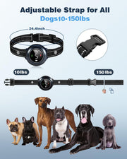 2-in-1 Dog Bark & Training Collar – 1000 m Remote & IP67