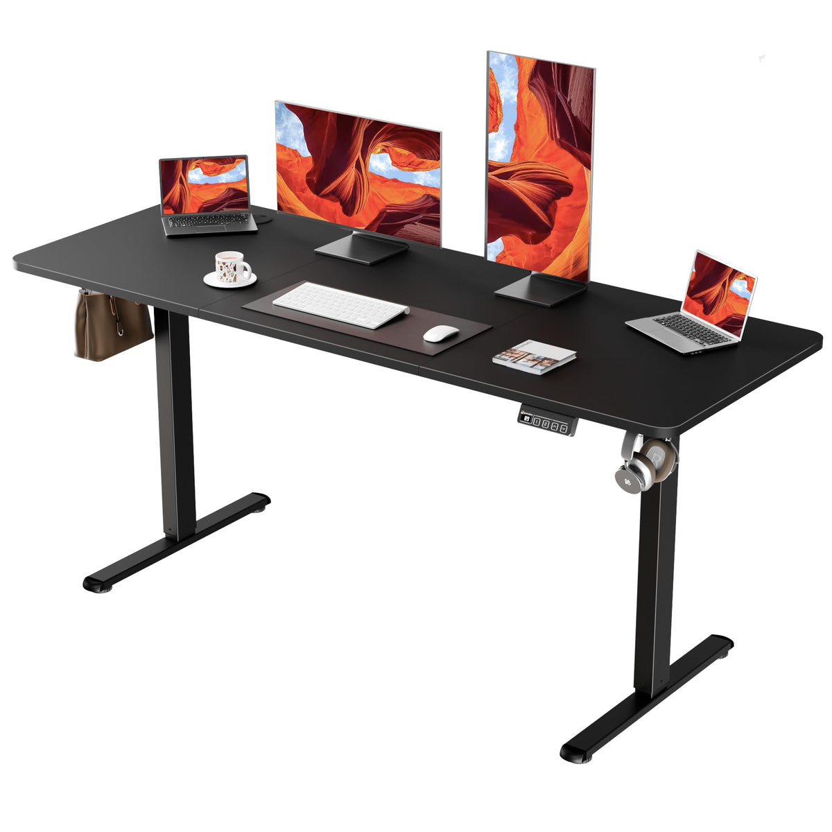 Electric Sit-Stand Desk – 80–170cm Desktop Options