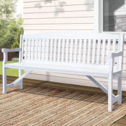 160 cm Water-Repellent Timber Garden Bench