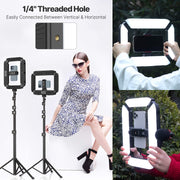 ULANZI U200 Smartphone Video Rig with Rechargeable Ring Light