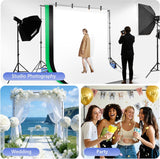 Backdrop stand kit adjustable frame
