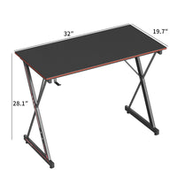 32-Inch Black Gaming & Home-Office Desk