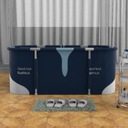 Extra-Large Foldable Adult Bathtub – 115 × 60 × 50 cm