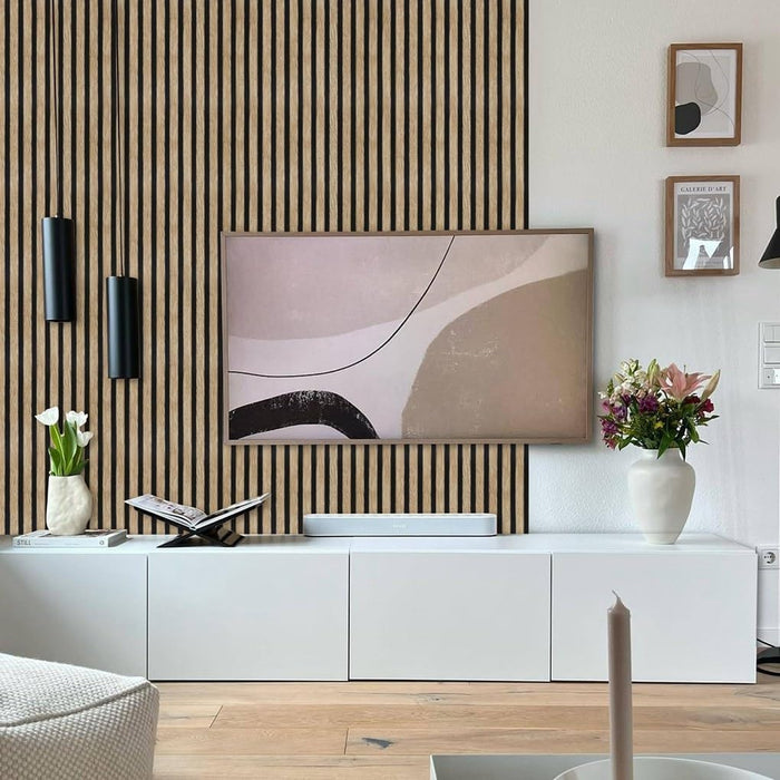 43.5 × 305 cm Wood-Grain Peel-and-Stick Wallpaper