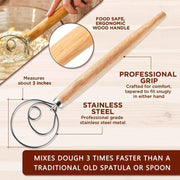 9-Inch Round Banneton Bread-Proofing Set with Lame & Tools