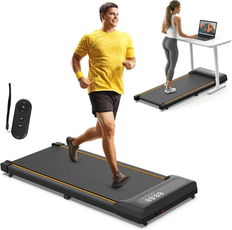 Advwin Walking Pad Treadmill, Under Desk Treadmill for Home