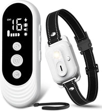 Dog Training Collar, 3300ft Dog Shock Collar with Remote, IPX7 Waterproof Rechargeable Shock Collar for Small, Medium, Large Dogs with Beep, Vibration, Safety Shock, Light Mode, 8-120 lbs