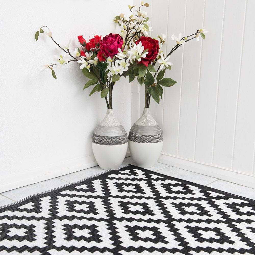 180 × 270 cm Nirvana Reversible Plastic Outdoor Rug