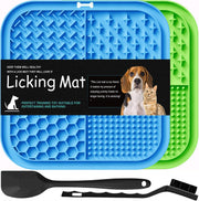 2-Pack Suction Lick Mats for Dogs & Cats – 2 Colour Sets