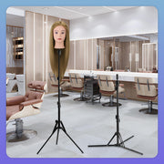 63-Inch Adjustable Foldable Wig-Head Tripod