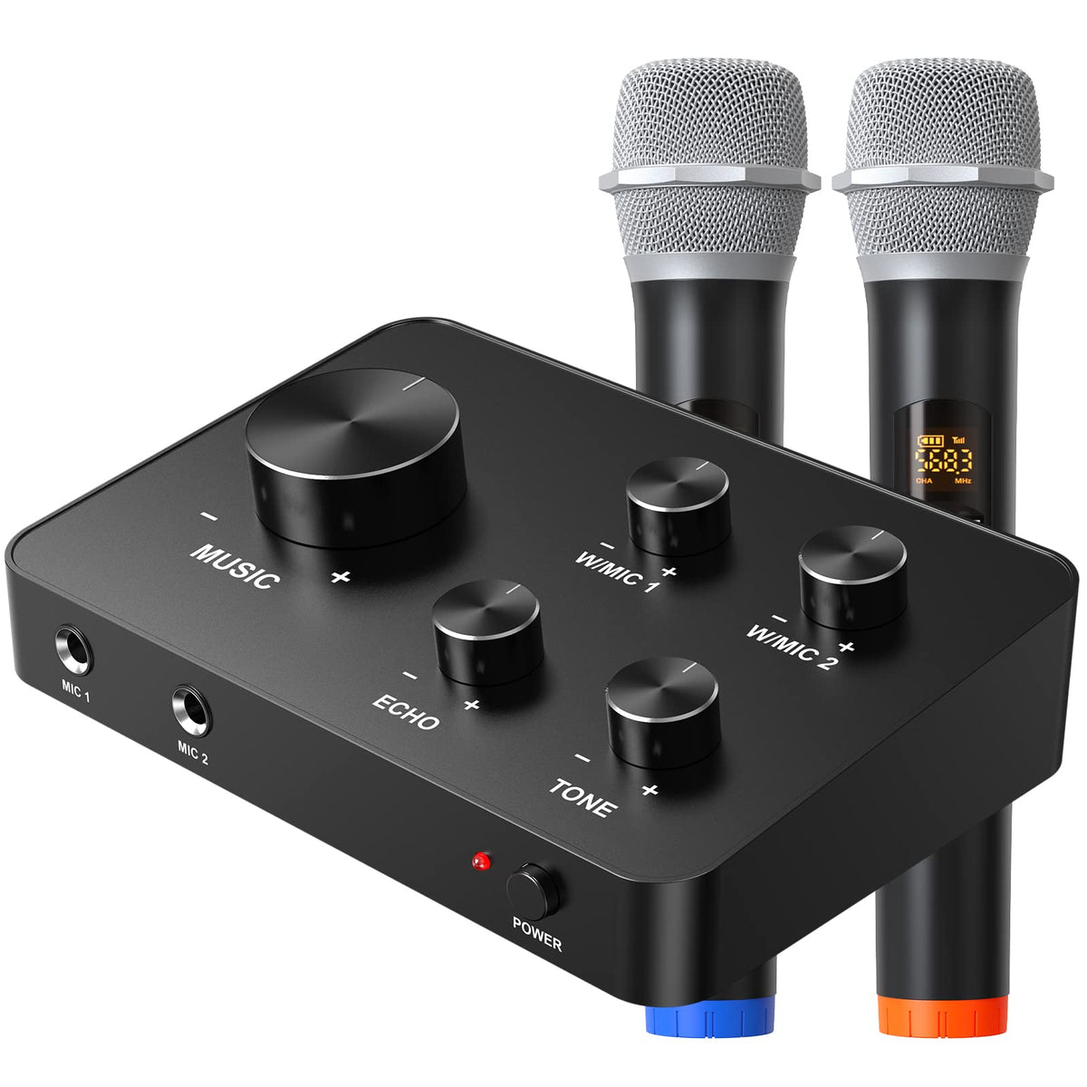 Rybozen HDMI & AUX Dual UHF Karaoke Mixer System
