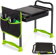 Foldable Garden Kneeler & Seat with EVA Pads and Tool Bag – Up to 150 kg