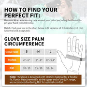Rechargeable Heated Gloves – Cordless Fingerless Winter Warm Gloves with Temperature Control