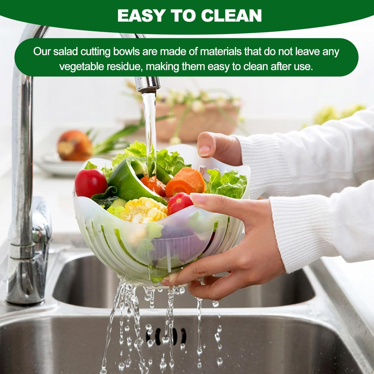 5-in-1 Snap Salad Cutter Bowl