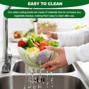 5-in-1 Snap Salad Cutter Bowl