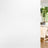 rabbitgoo Frosted Window Privacy Film, Decorative Colored Opaque Static Cling Glass Covering for Home Office Stores, Reusable Door Sticker for Bathroom, Non-Adhesive (White, 44.5 x 200 cm)