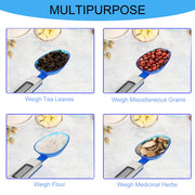 Digital Measuring Spoon Scale with 3 Scoops – 500 g × 0.1 g