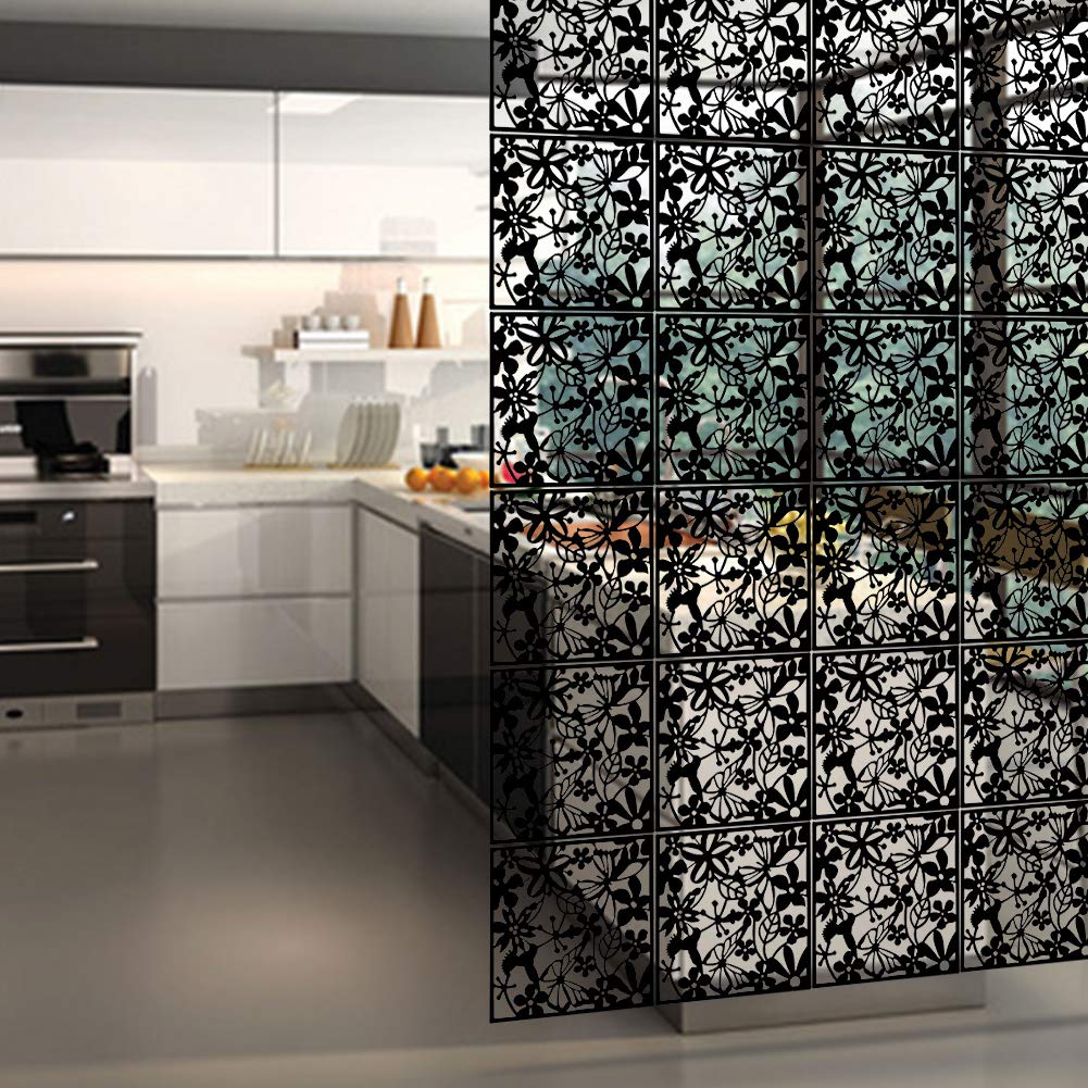 12-Piece 40cm Decorative Hanging Divider Panels – 3 Colours