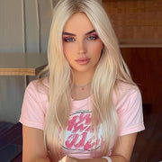 28-Inch Long Straight Synthetic Wig – Multiple Colours