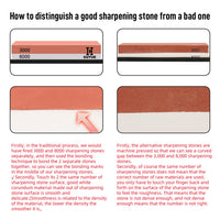 Four-Grit Waterstone Knife-Sharpening Set – 400 to 8000 Grit