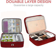 Padded Travel Electronics Organiser with 12 Cable Ties
