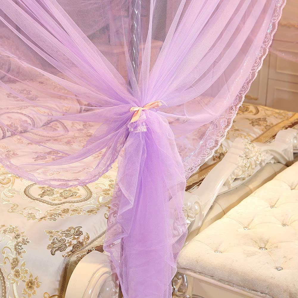 Four-Corner Sheer Mesh Bed Canopy – 150 × 200 × 200cm