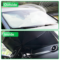 Large 57 × 31in Folding Windshield Sun-Shade Umbrella