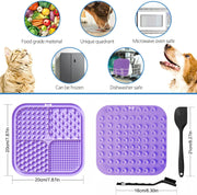 2-Pack Suction Lick Mats for Dogs & Cats – 2 Colour Sets