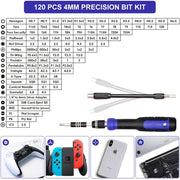 191-Piece Precision Screwdriver & Multi-Bit Repair Set